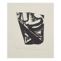 Robert Blackburn (American, 1920-2003) — Untitled (aka Broken Stone I, One Piece ), 1971