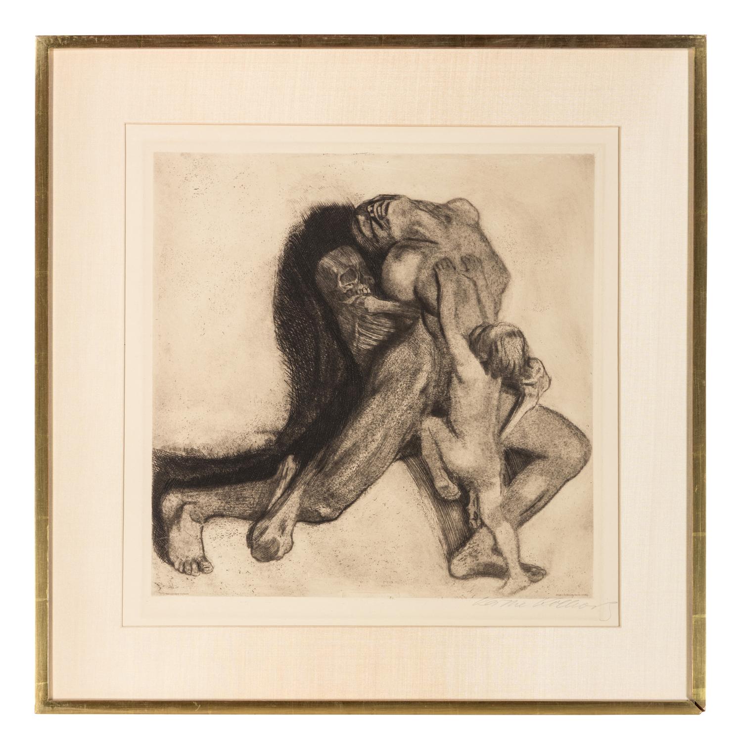 Tod und Frau (Death and The Woman) , 1910