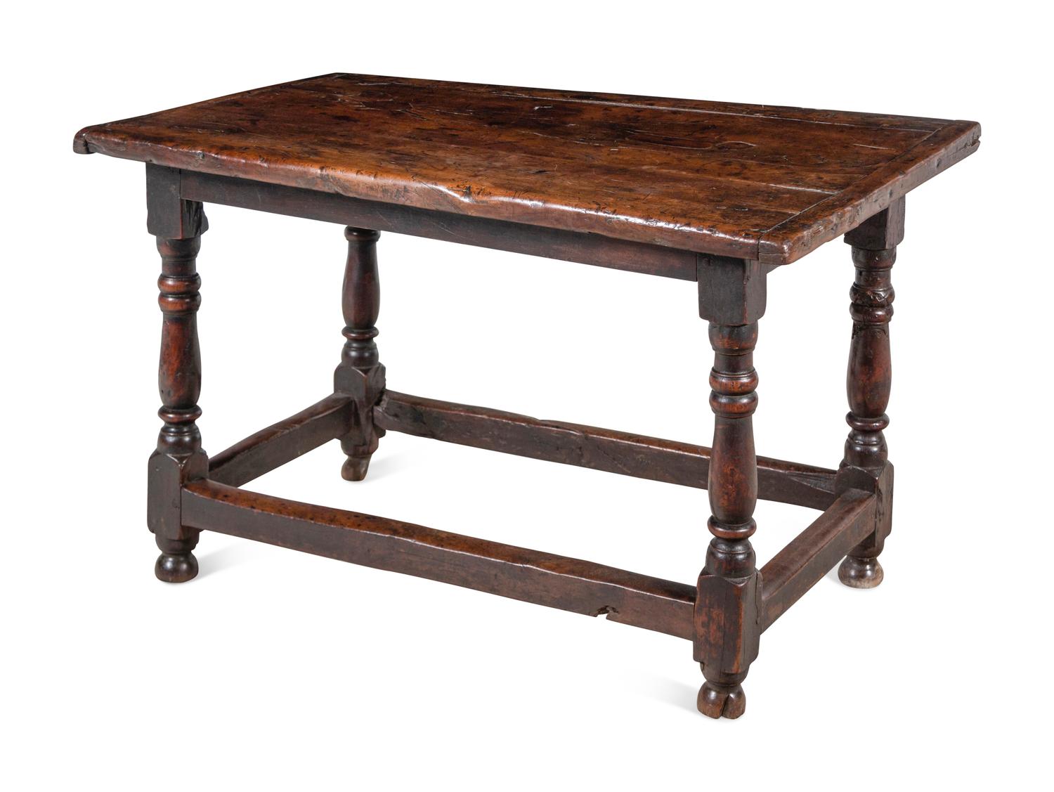 A William and Mary Walnut Table