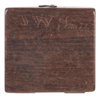 [CIVIL WAR]. Drafting set possibly used by Civil War engineer. [ With: ] Compasses & other artifacts.