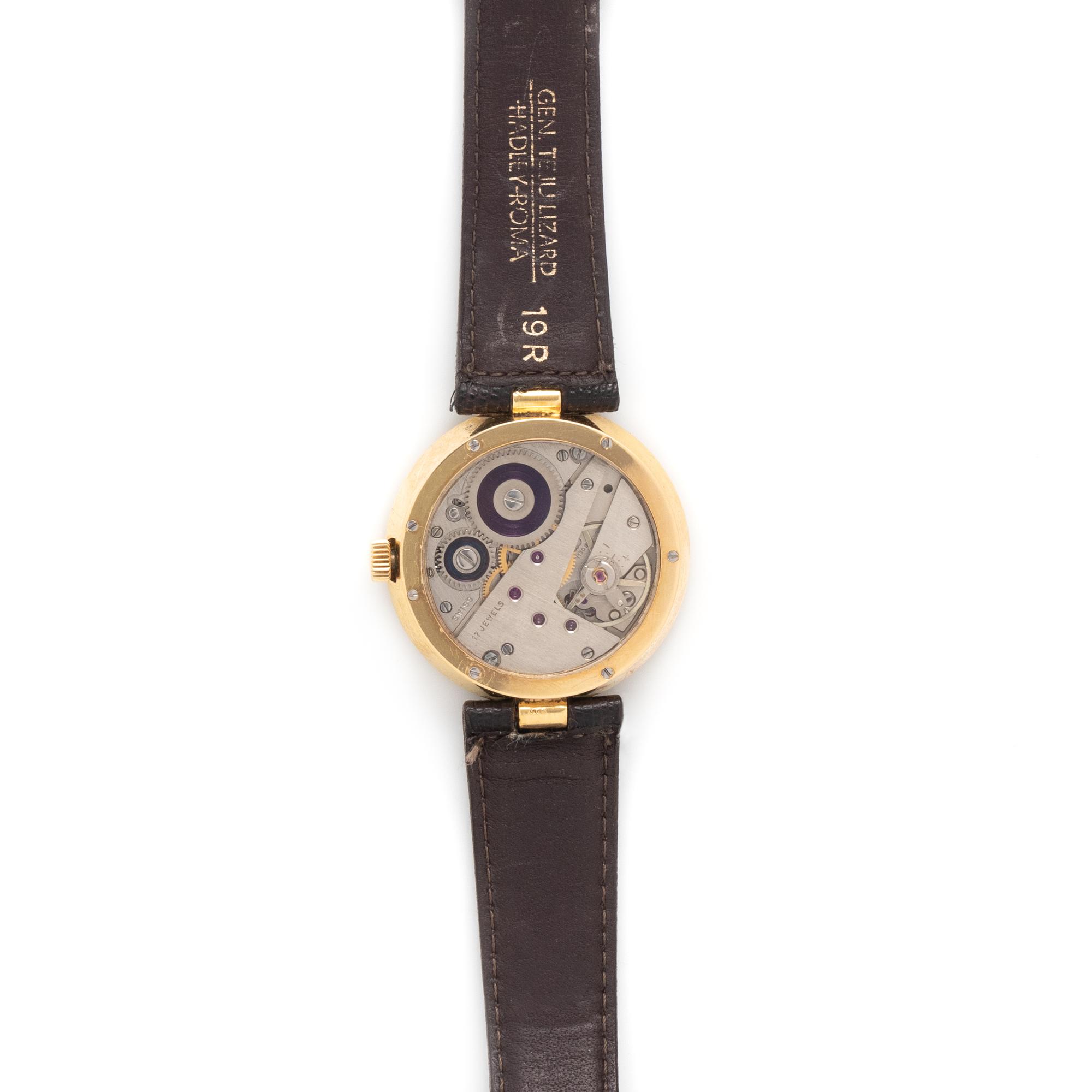 JOZEF OP DE BEECK, 18K YELLOW GOLD DOUBLE RETROGRADE 'ROMANTIC' WATCH