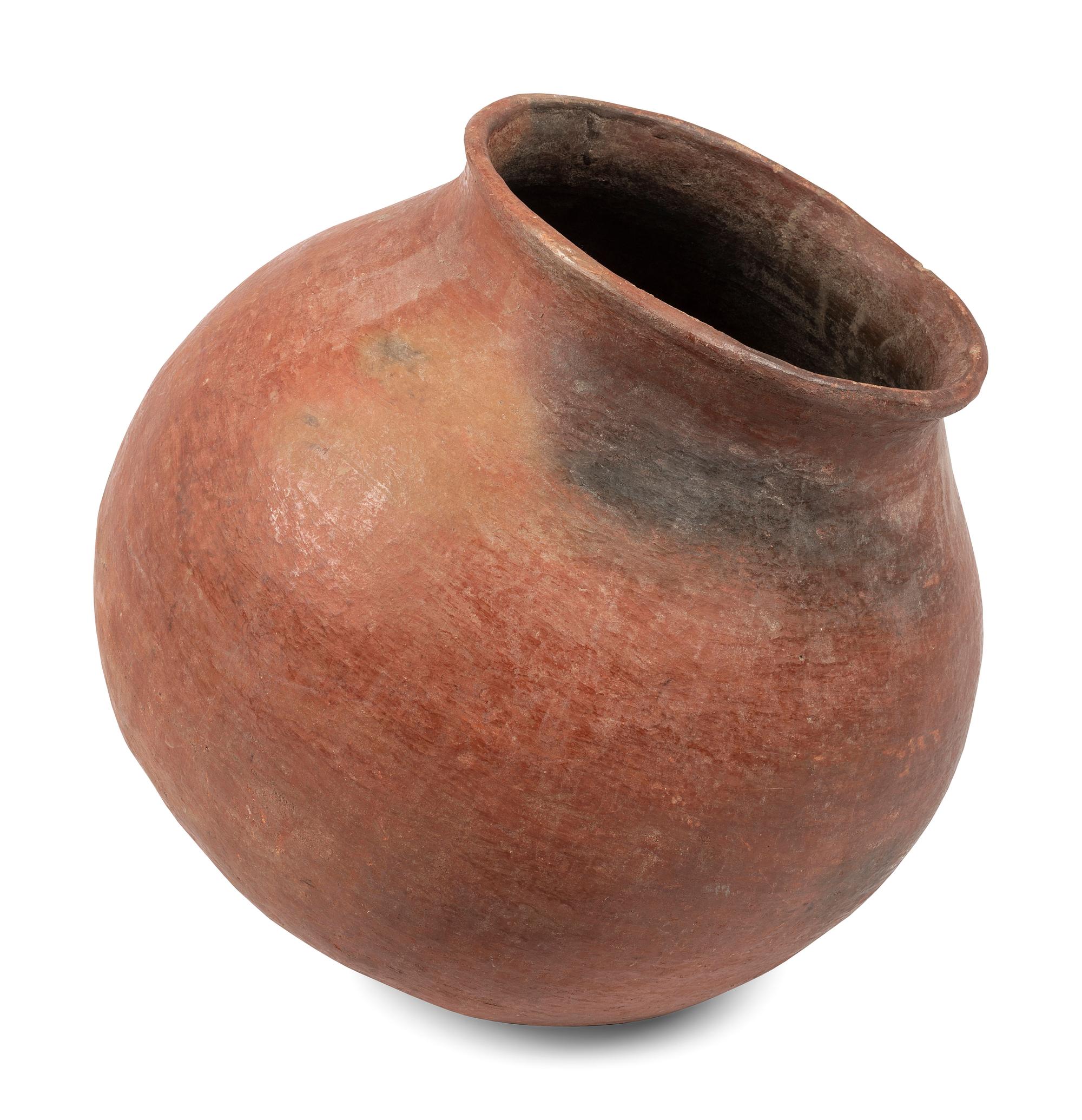 Pueblo Redware Storage Jar