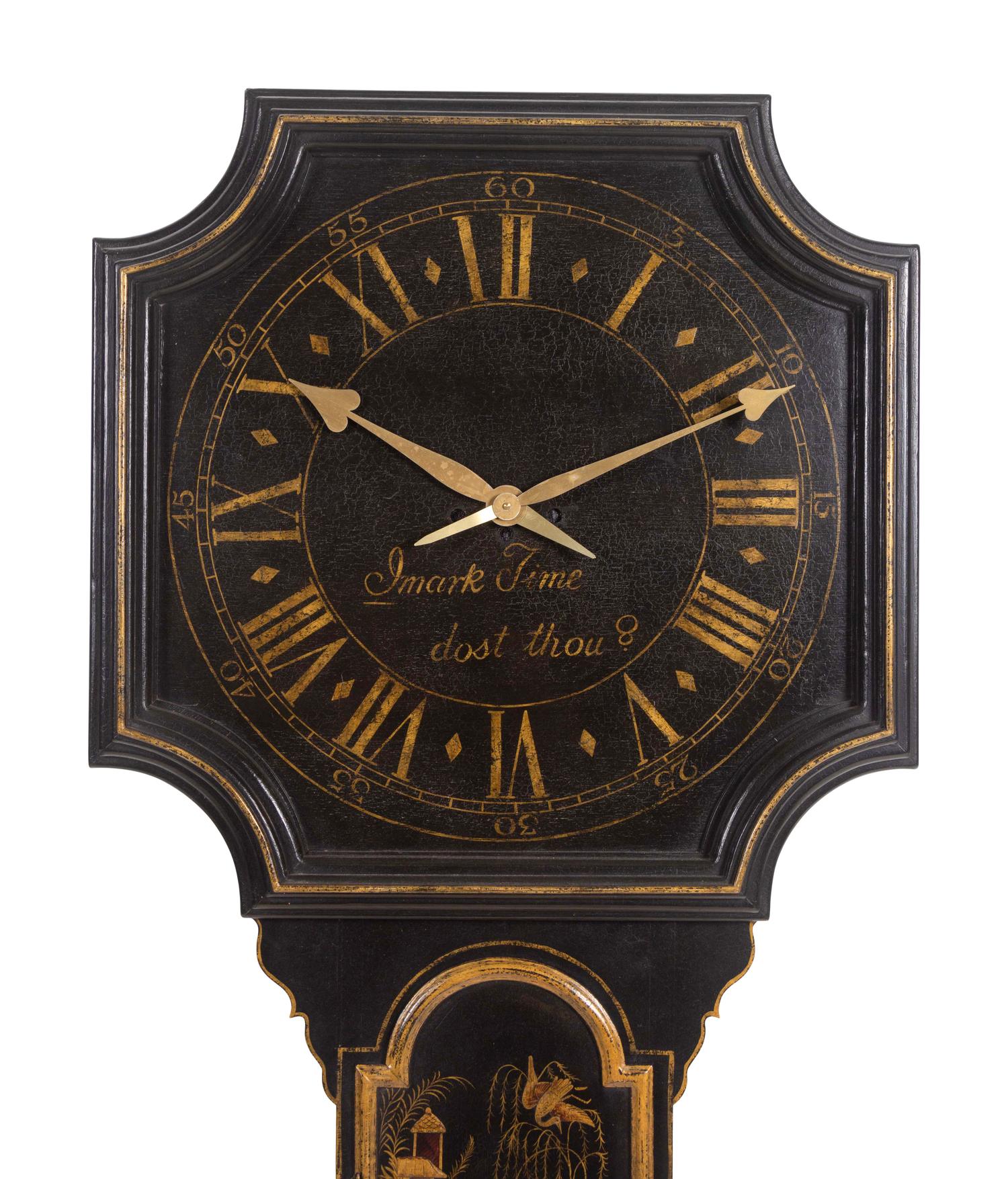 An English Painted Parliament Clock