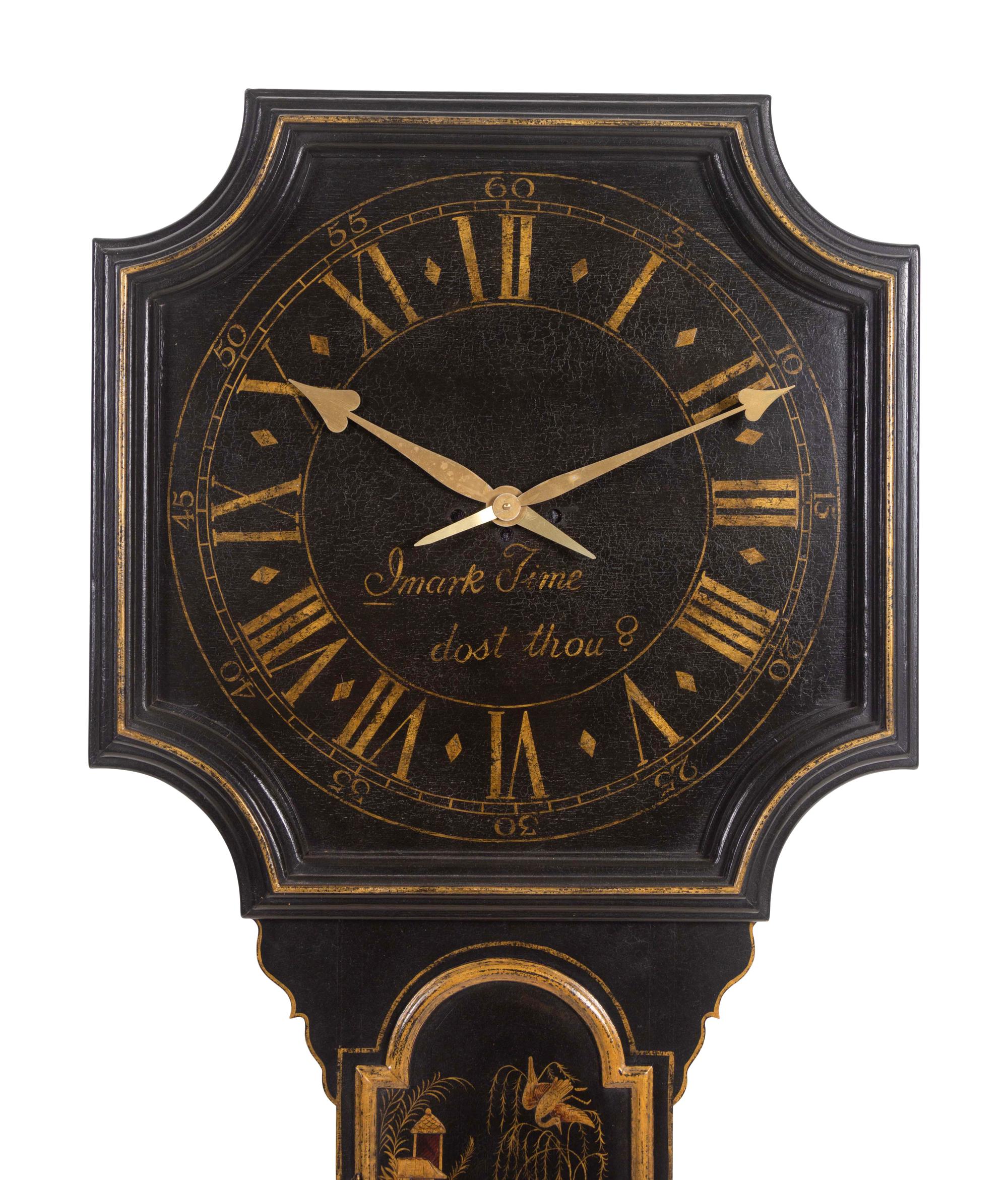 An English Painted Parliament Clock