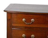 A Louis XV Style Walnut Commode