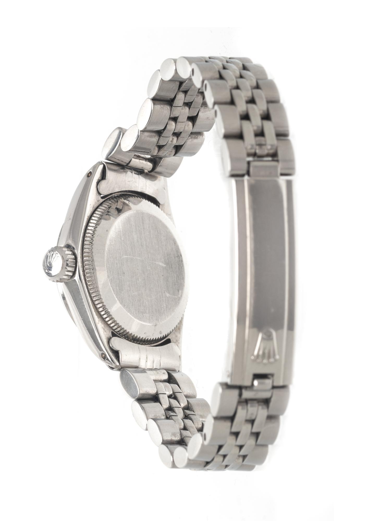 ROLEX, REF. 6718 STAINLESS STEEL 'OYSTER PERPETUAL' WRISTWATCH, CIRCA 1973