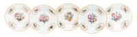 A Set of Thirteen Meissen Porcelain Plates Diameter 9 7/8 inches. — MARCOLINI PERIOD, 18TH/19TH CENTURY