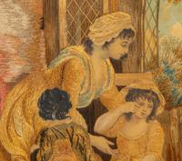 A Pair of Continental Needlework Pictures