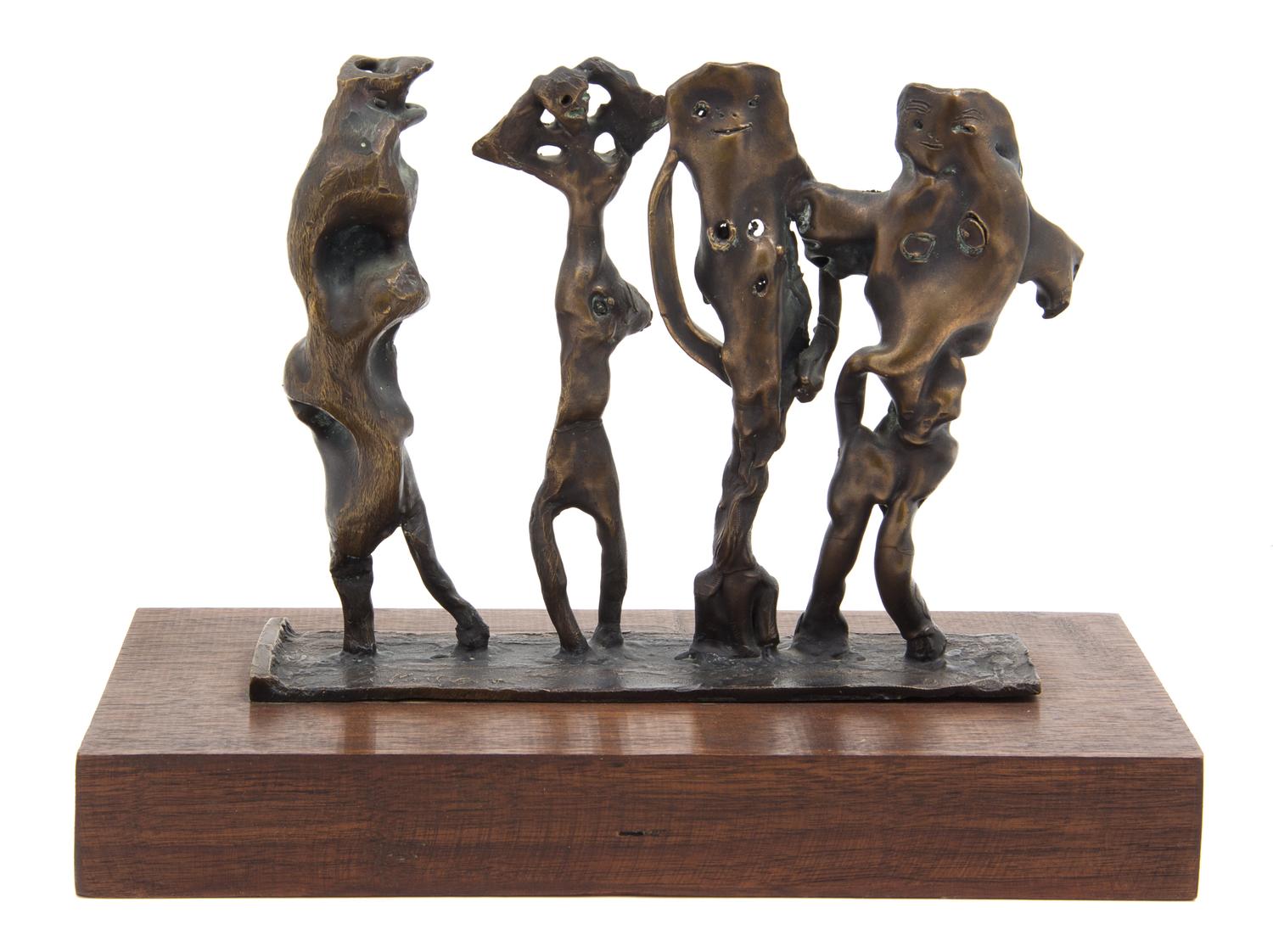 Abbott Pattison, (American, 1916-1999), Untitled (Four Figures)