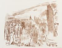 Oskar Kokoschka, (German, 1886-1980), Manhattan, 1967 (portfolio of 5)
