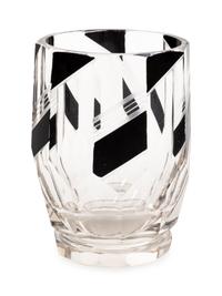A Seven-Piece Cut Glass Cocktail Set