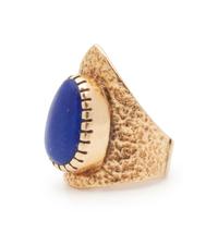 Gold and Lapis Ring