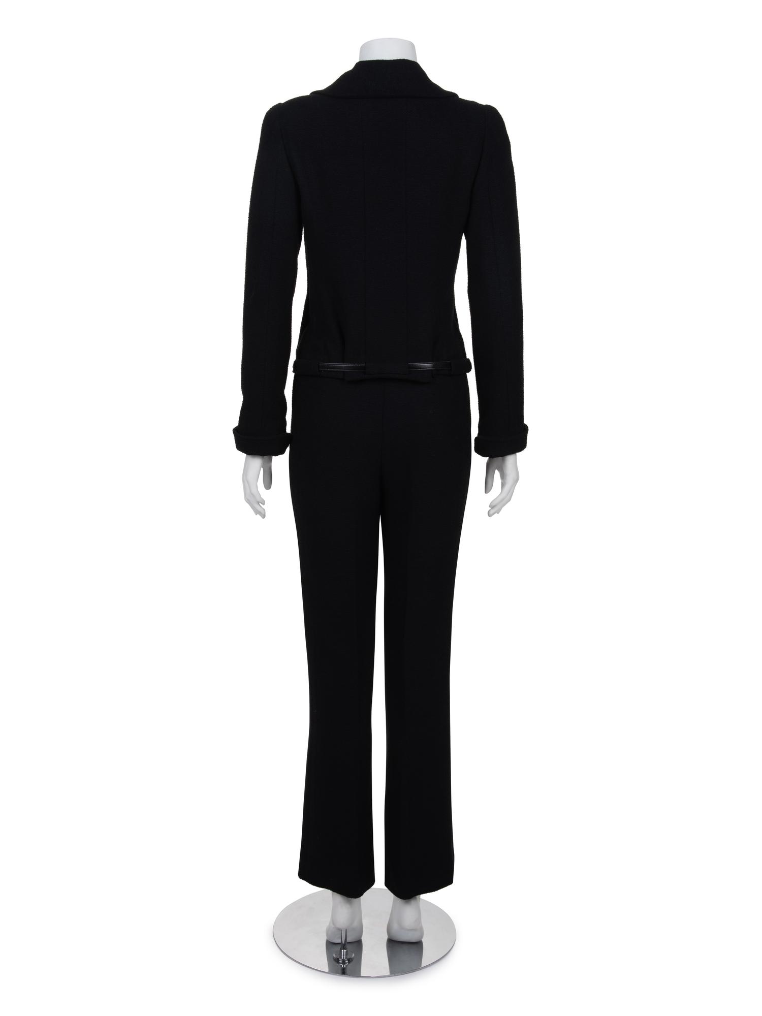 Chanel Wool Two-Piece Pant Ensemble, Fall 2000