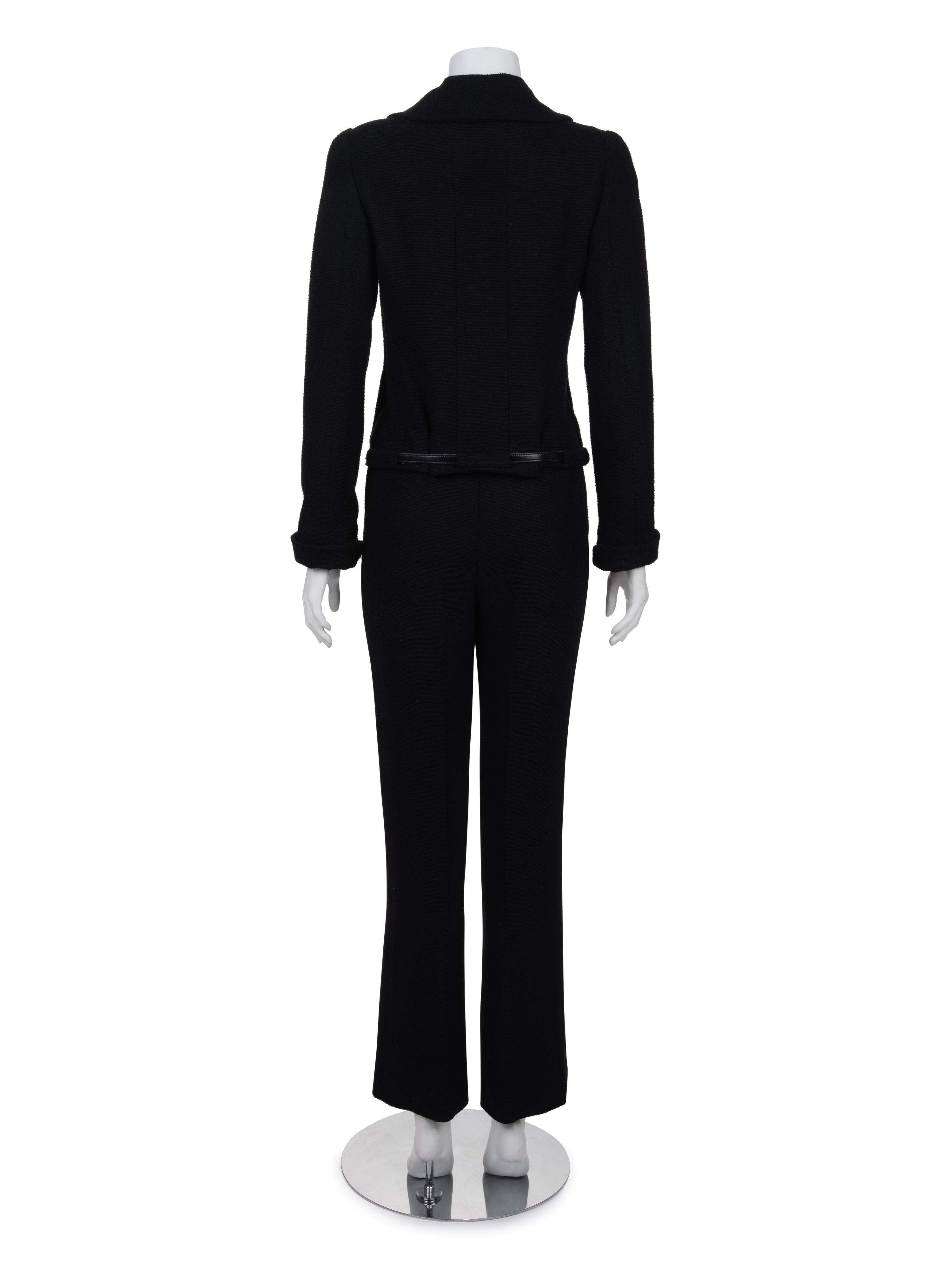 Chanel Wool Two-Piece Pant Ensemble, Fall 2000