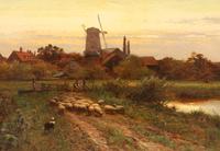 Denver Mill, Downham Market, Norfolk, England, 1890
