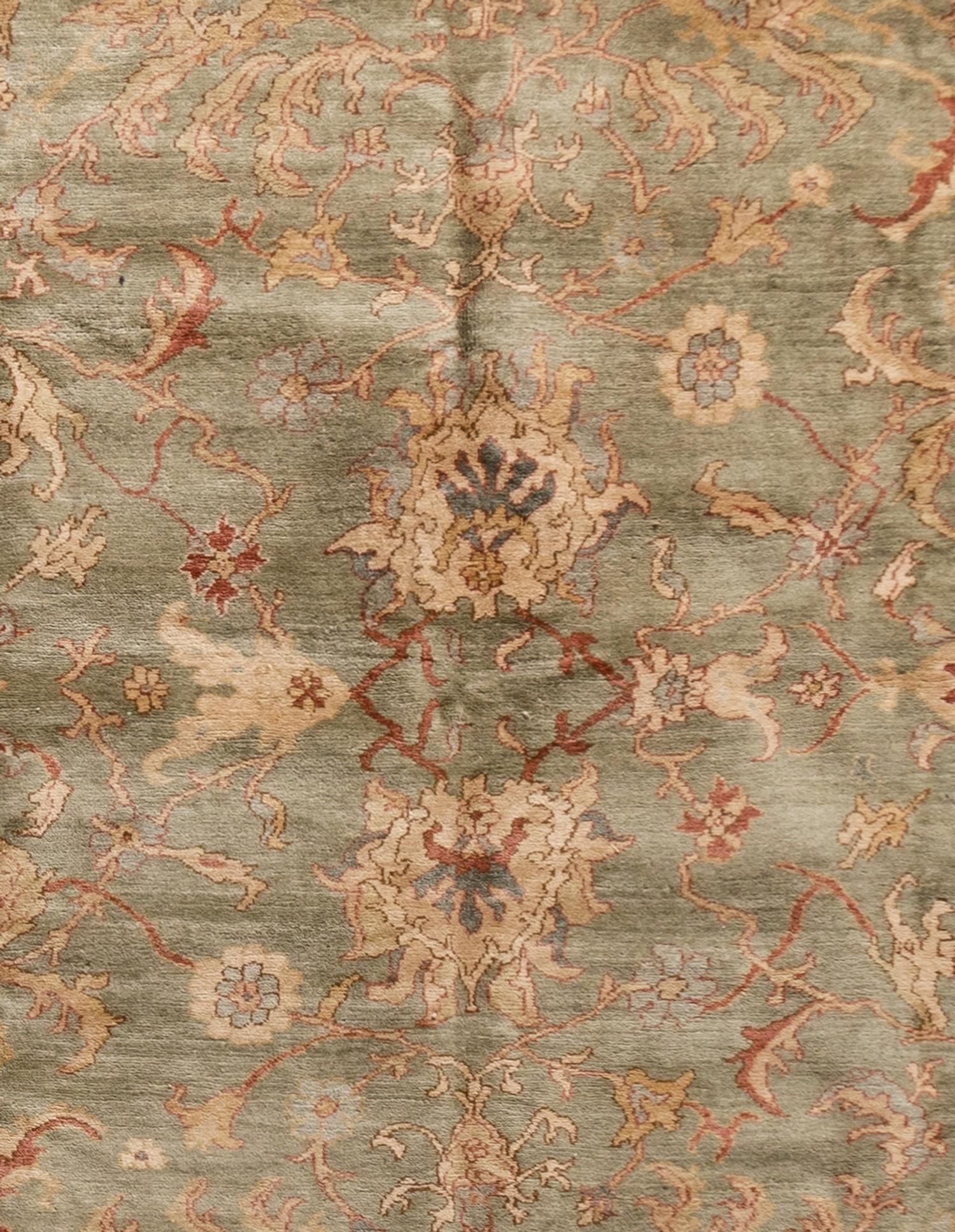 An Egyptian Sultanabad Wool Rug