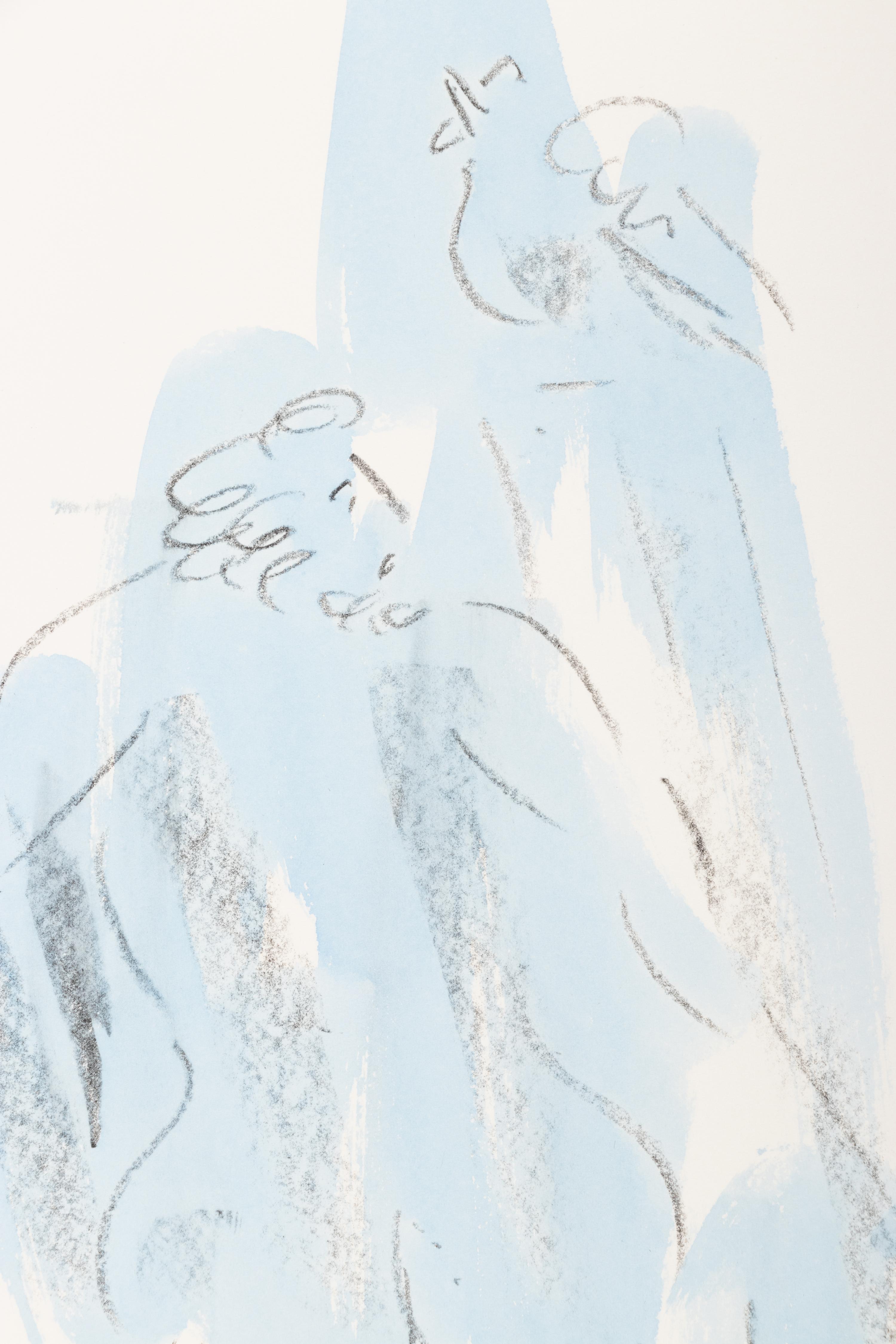 A Group of Three Works ( Nude from Behind I, II, and II )