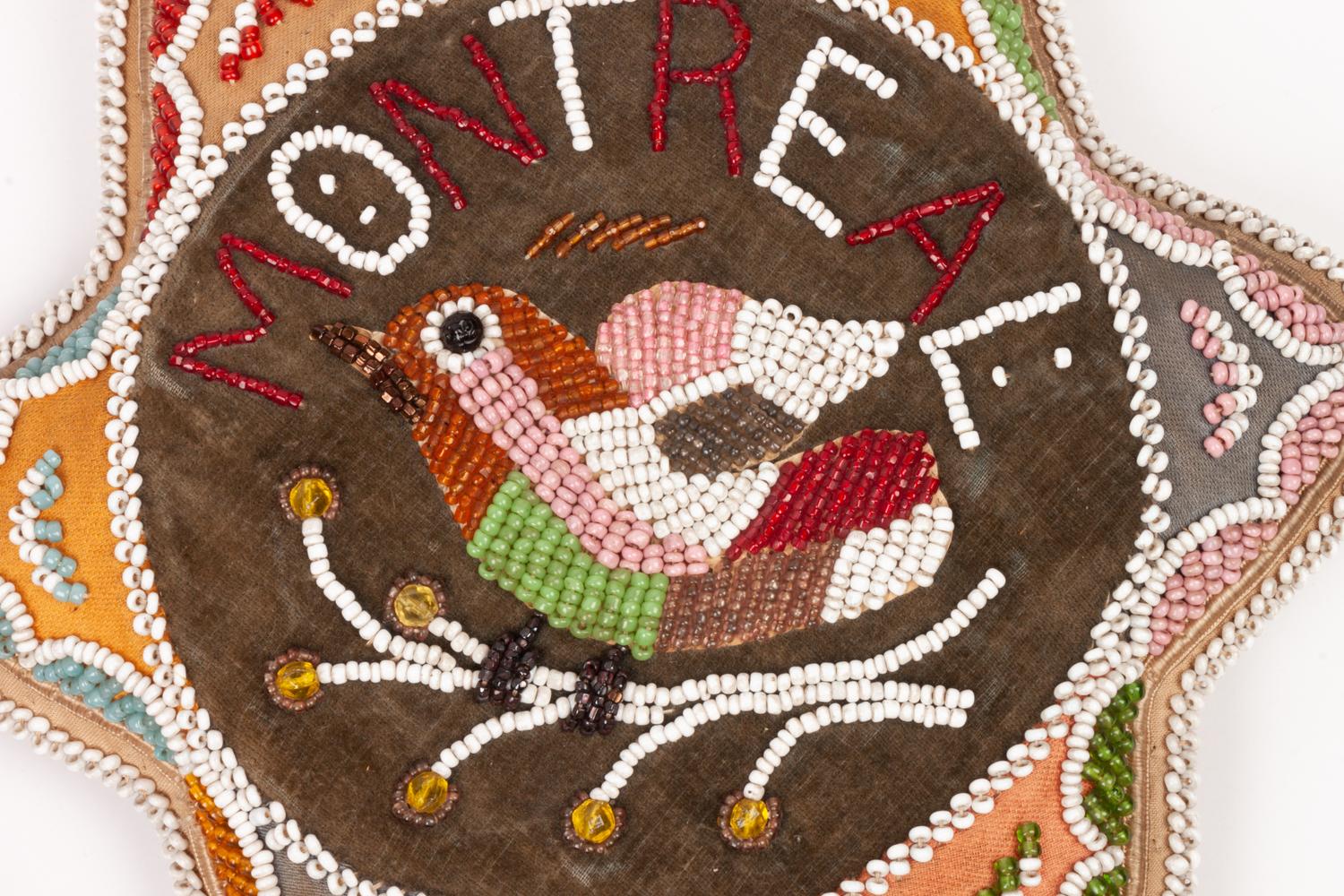 Haudenosaunee Beaded Whimseys, Stars and Hanging Flowers