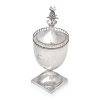 A Federal Silver Sugar Urn
