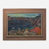 Maurice Freedman (American, 1904-1984) Monhegan Traps