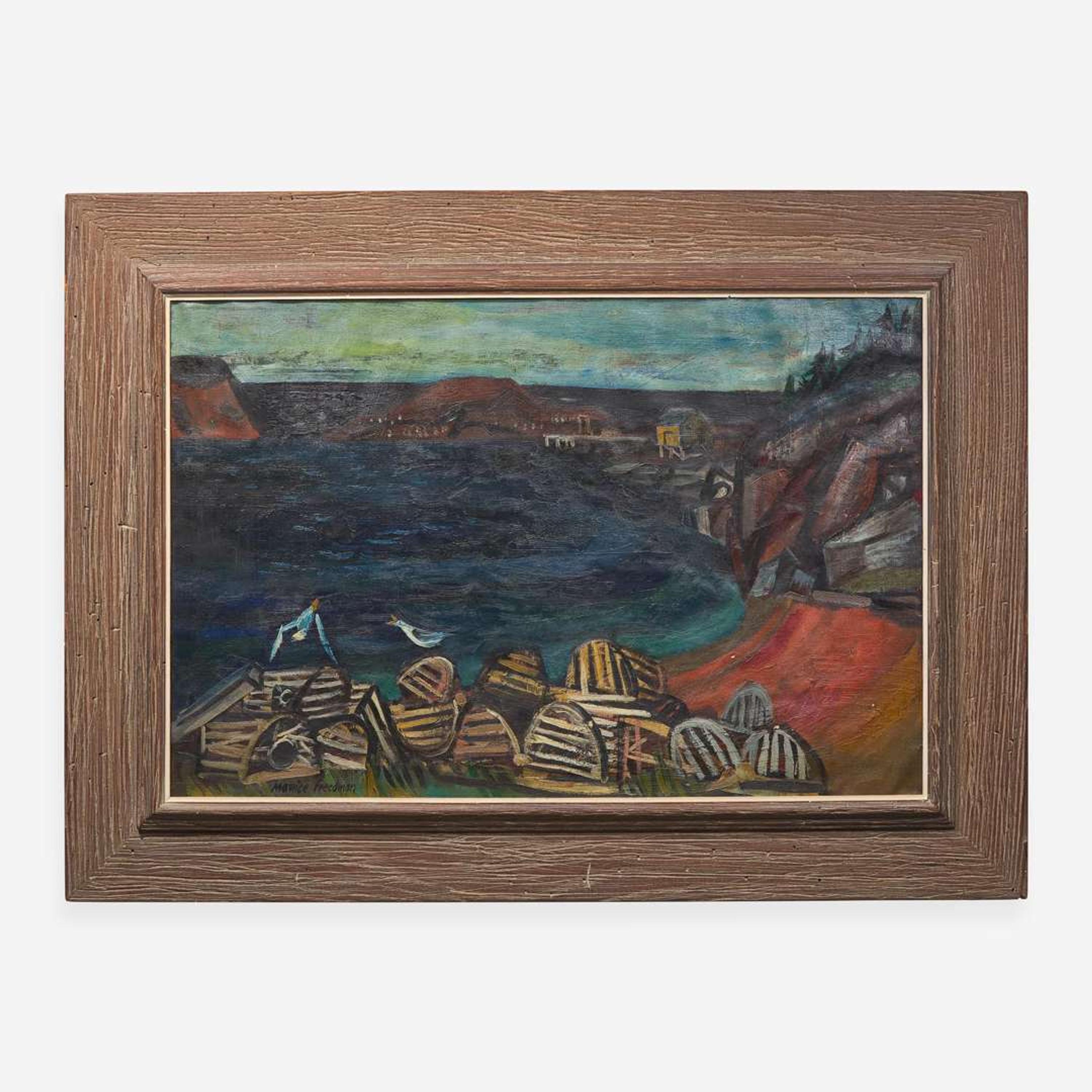 Maurice Freedman (American, 1904-1984) Monhegan Traps