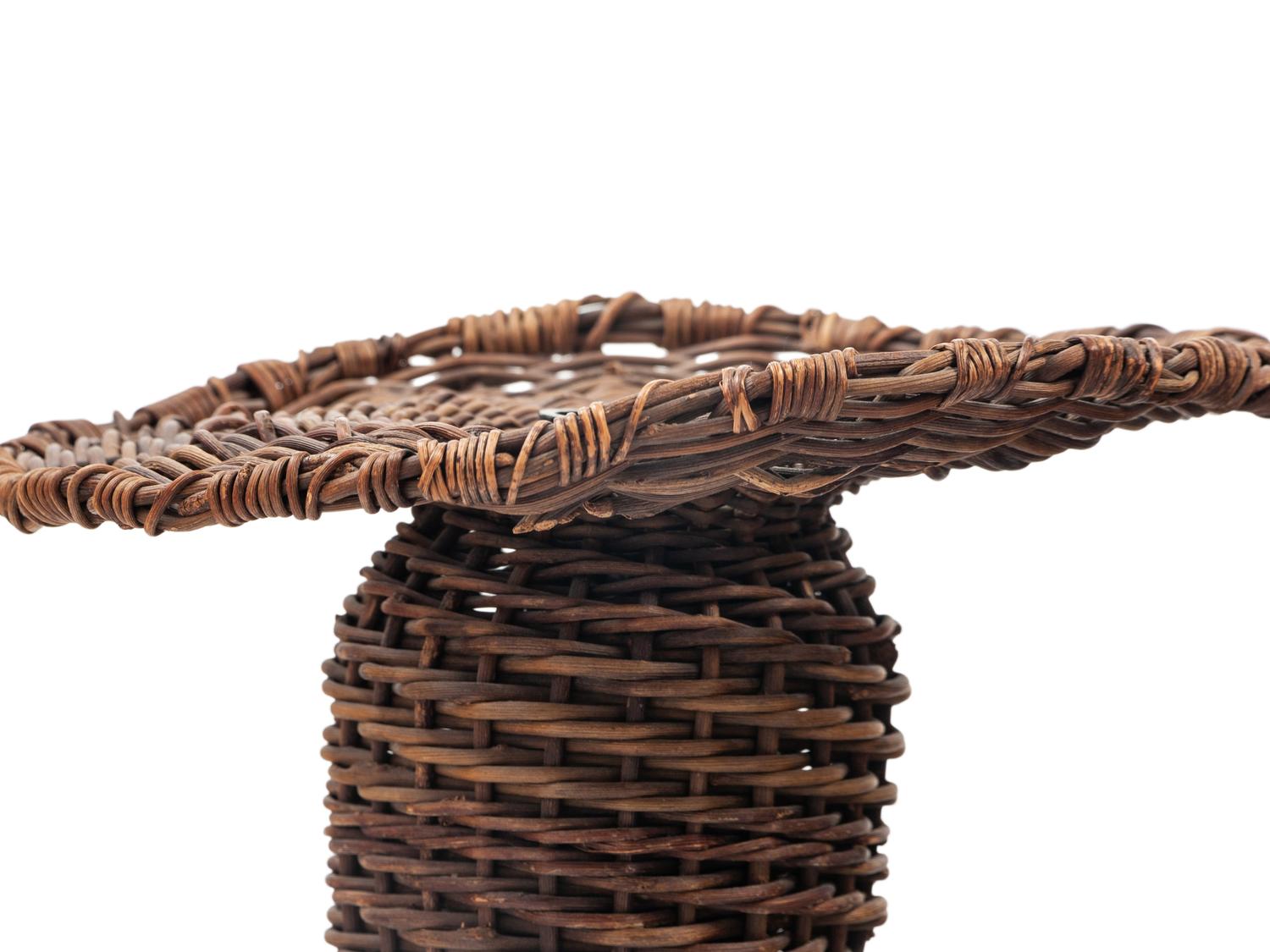 Four Japanese Bamboo Ikebana Baskets