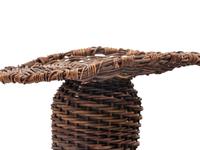 Four Japanese Bamboo Ikebana Baskets