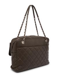 Chanel Quilted Flap Bowling Bag, 2017-18