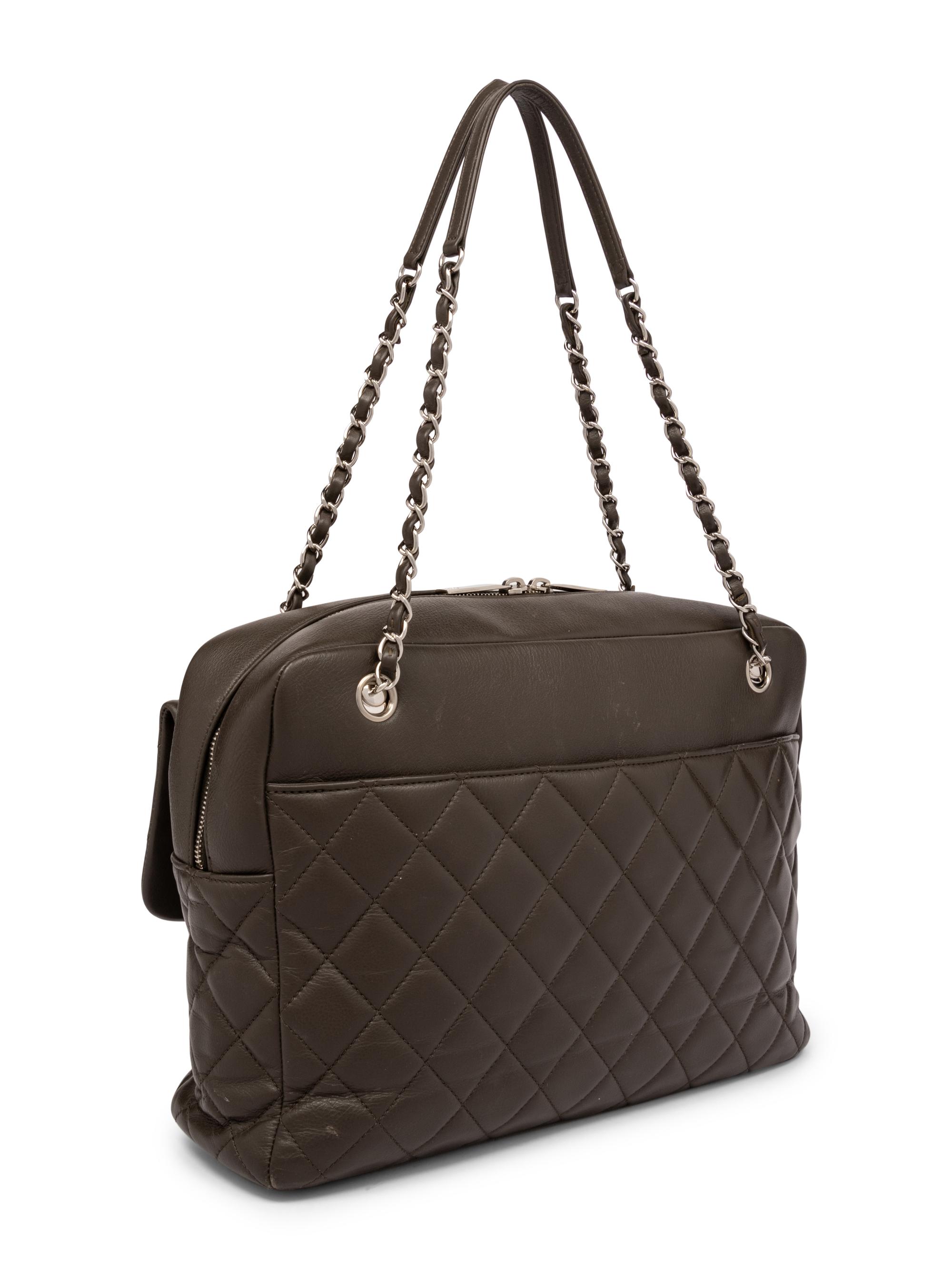 Chanel Quilted Flap Bowling Bag, 2017-18