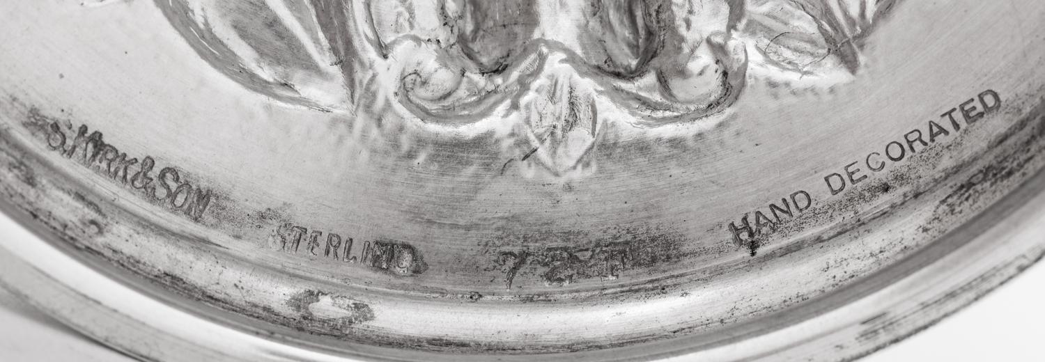 A Pair of S. Kirk and Son Silver Goblets