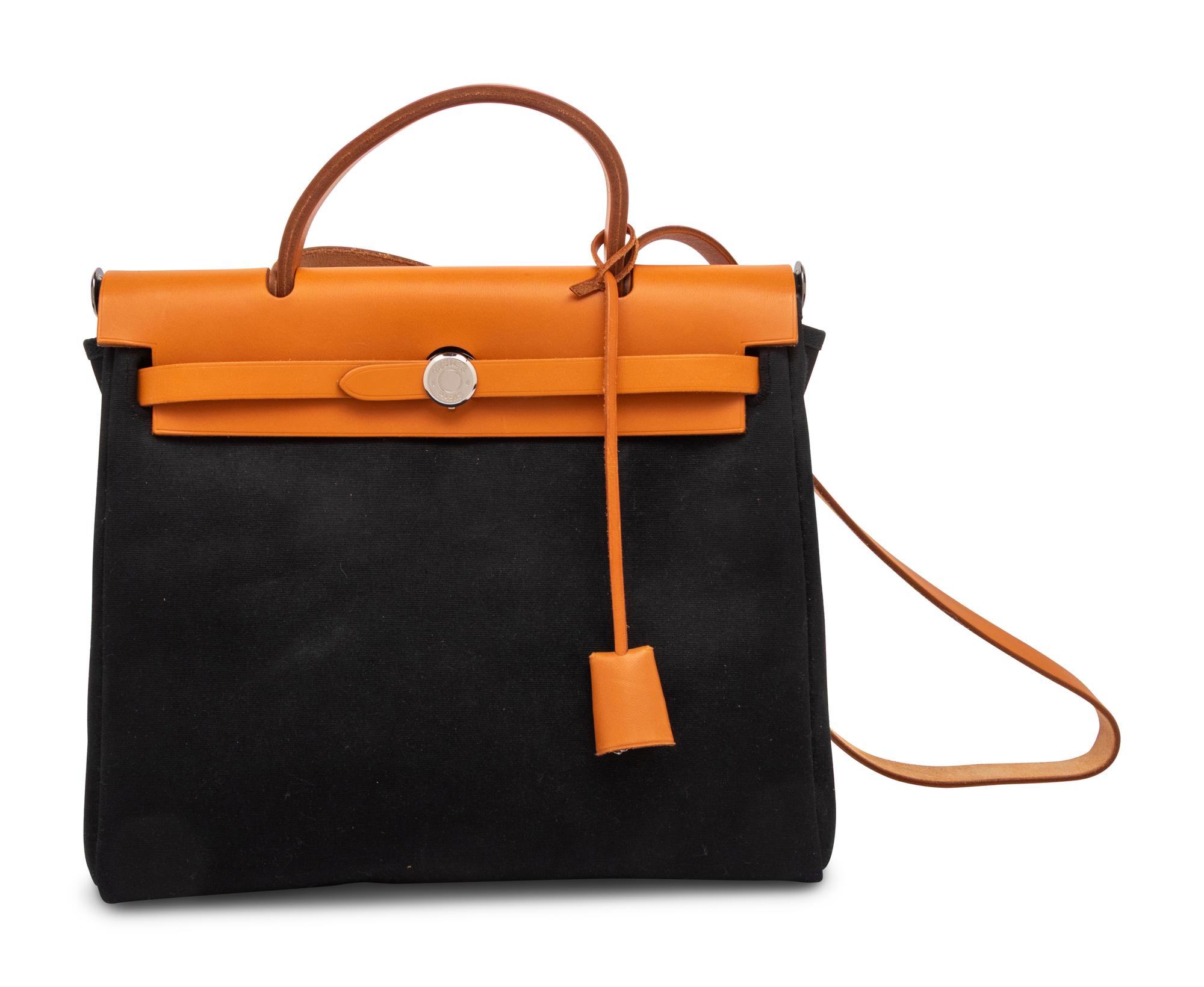 HERMÈS, HERBAG 31 IN BLACK & WHITE
