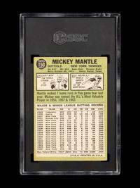 A 1967 Topps Mickey Mantle Baseball Card No. 150 (SGC 3.5 VG+)