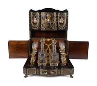 A Napoleon III Mother-of-Pearl Inlaid Cave a Liqueur — LATE 19TH CENTURY