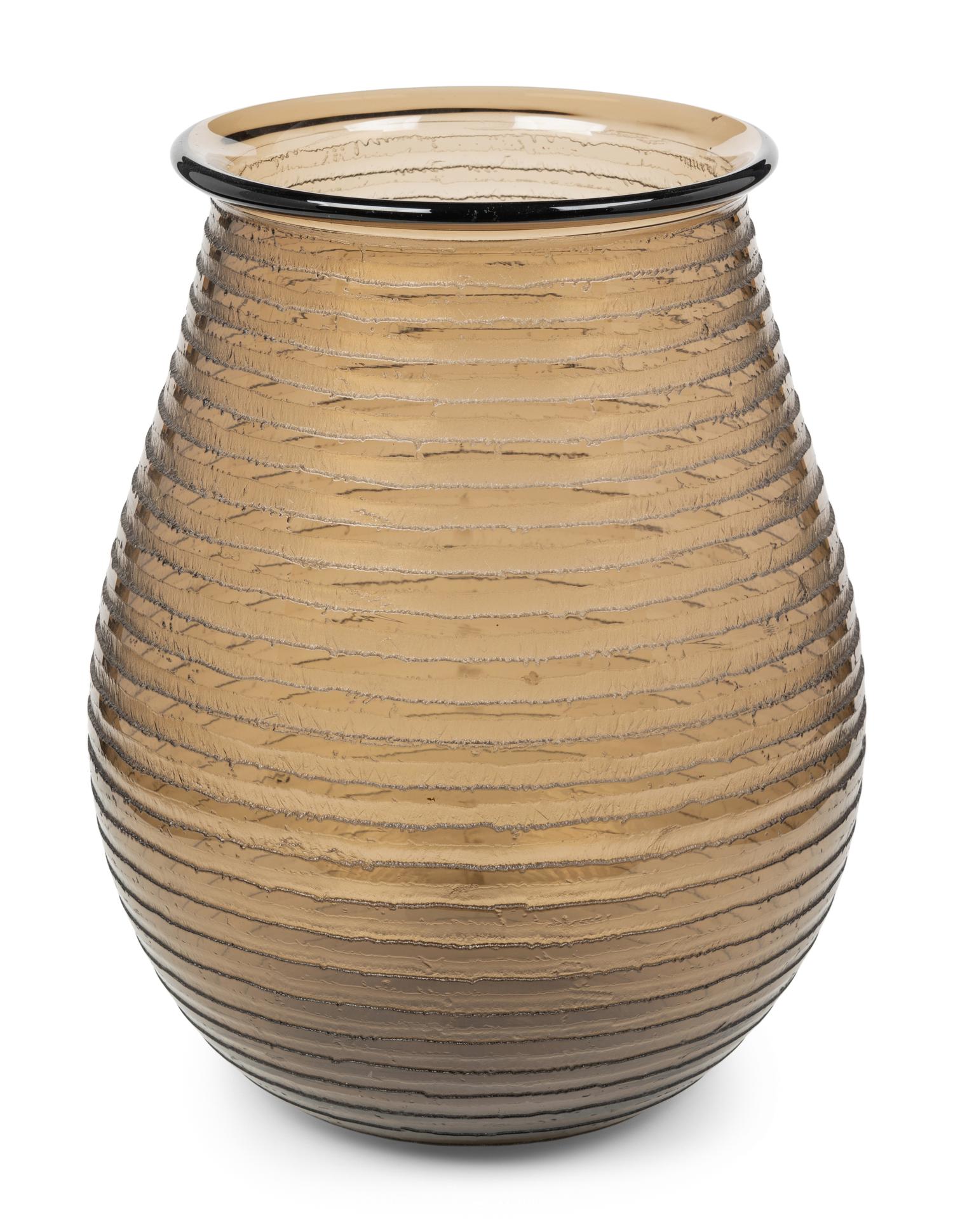 A Daum Acid-Etched Glass Vase