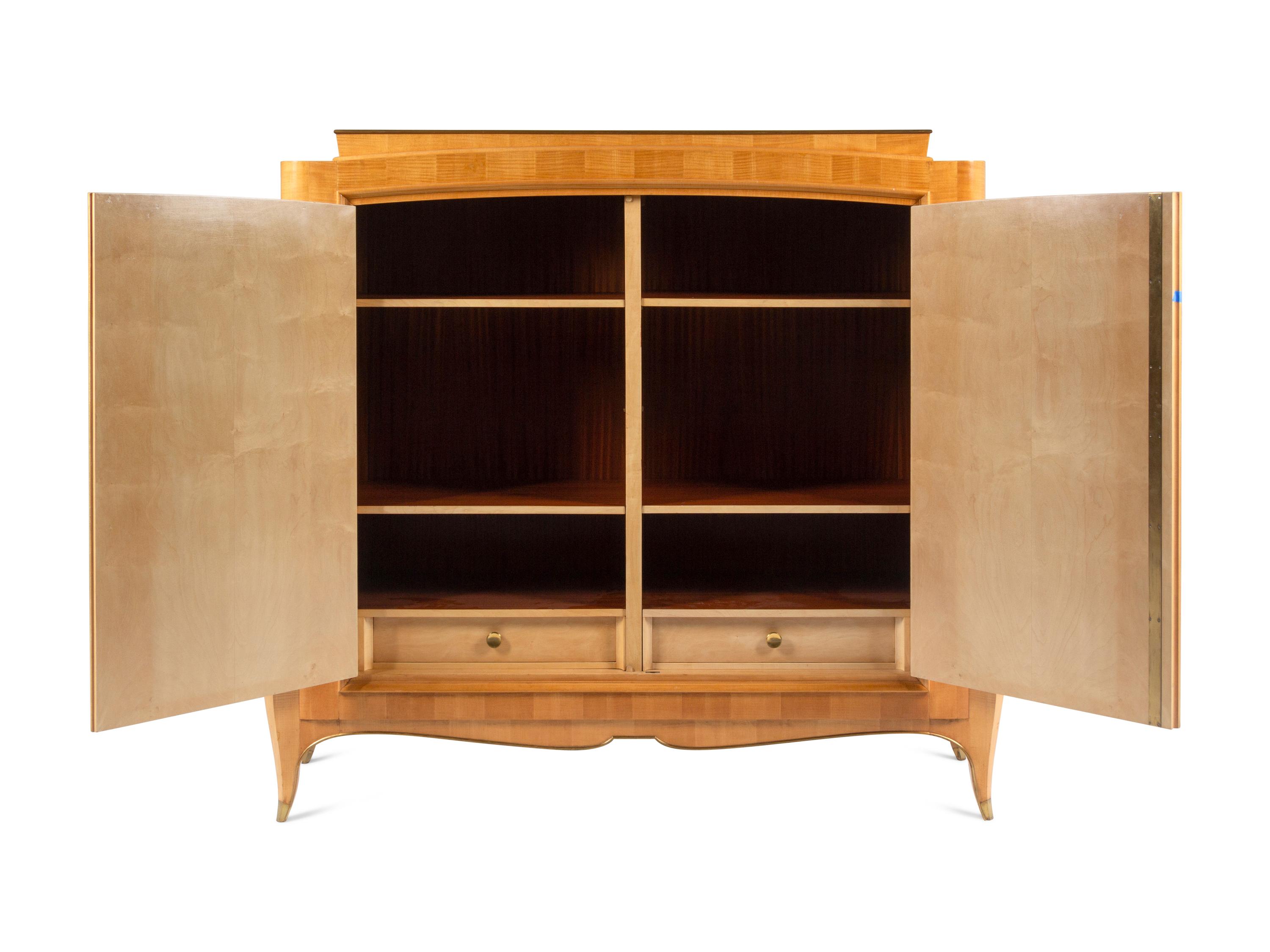 Art Deco Parquetry Cabinet
