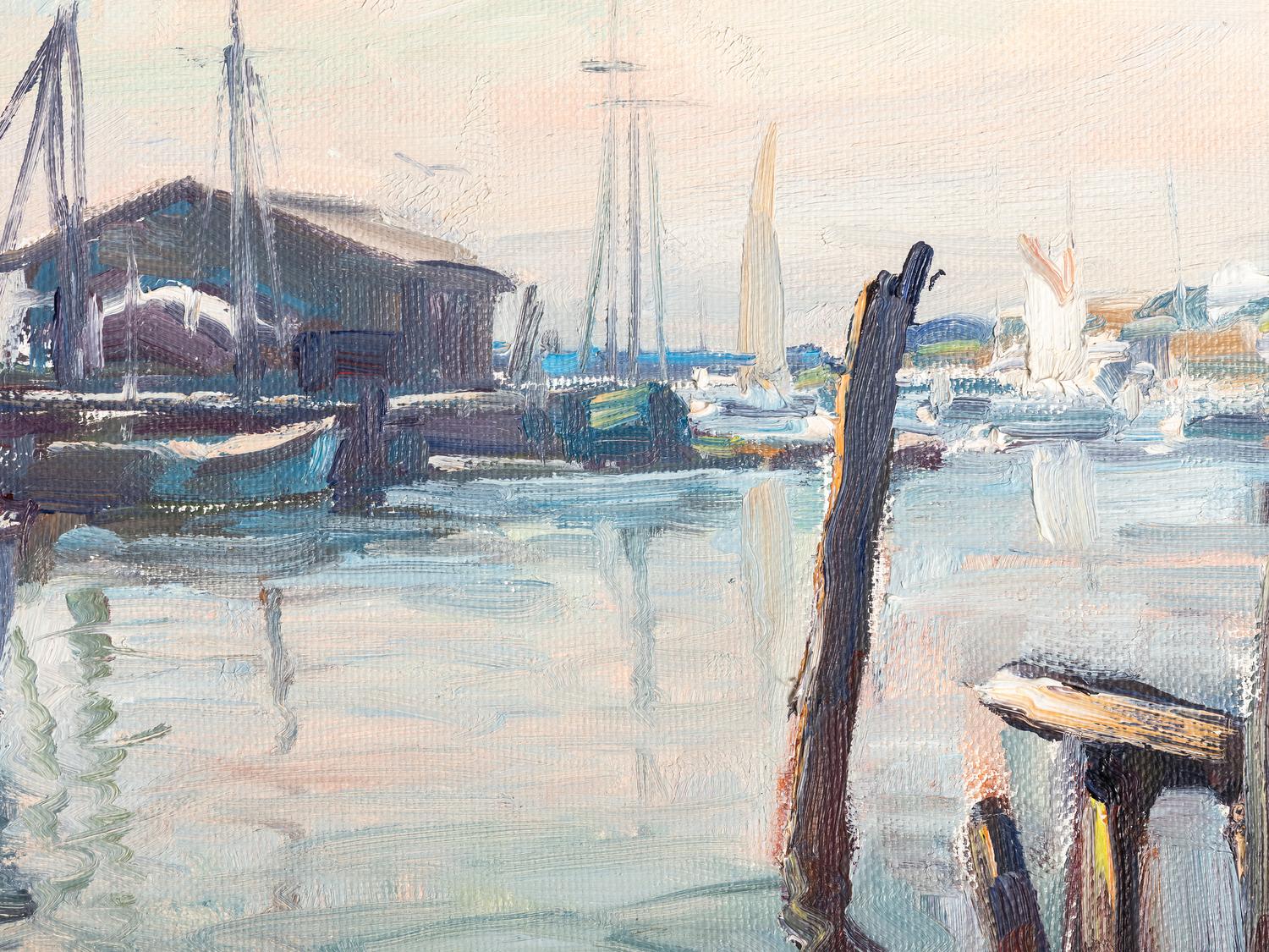 Gloucester Harbor Scene
