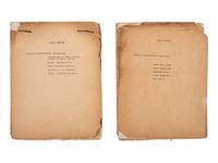 [NATIVE AMERICAN]. Correspondence involving affairs at White Earth Agency, ca early 20th century.