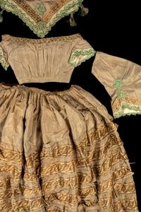 Three Mid-19th Century Ensembles & Dresses, 1850-60s
