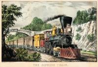 [AMERICANA - CURRIER & IVES]. A group of 7 small format lithographs, comprising: