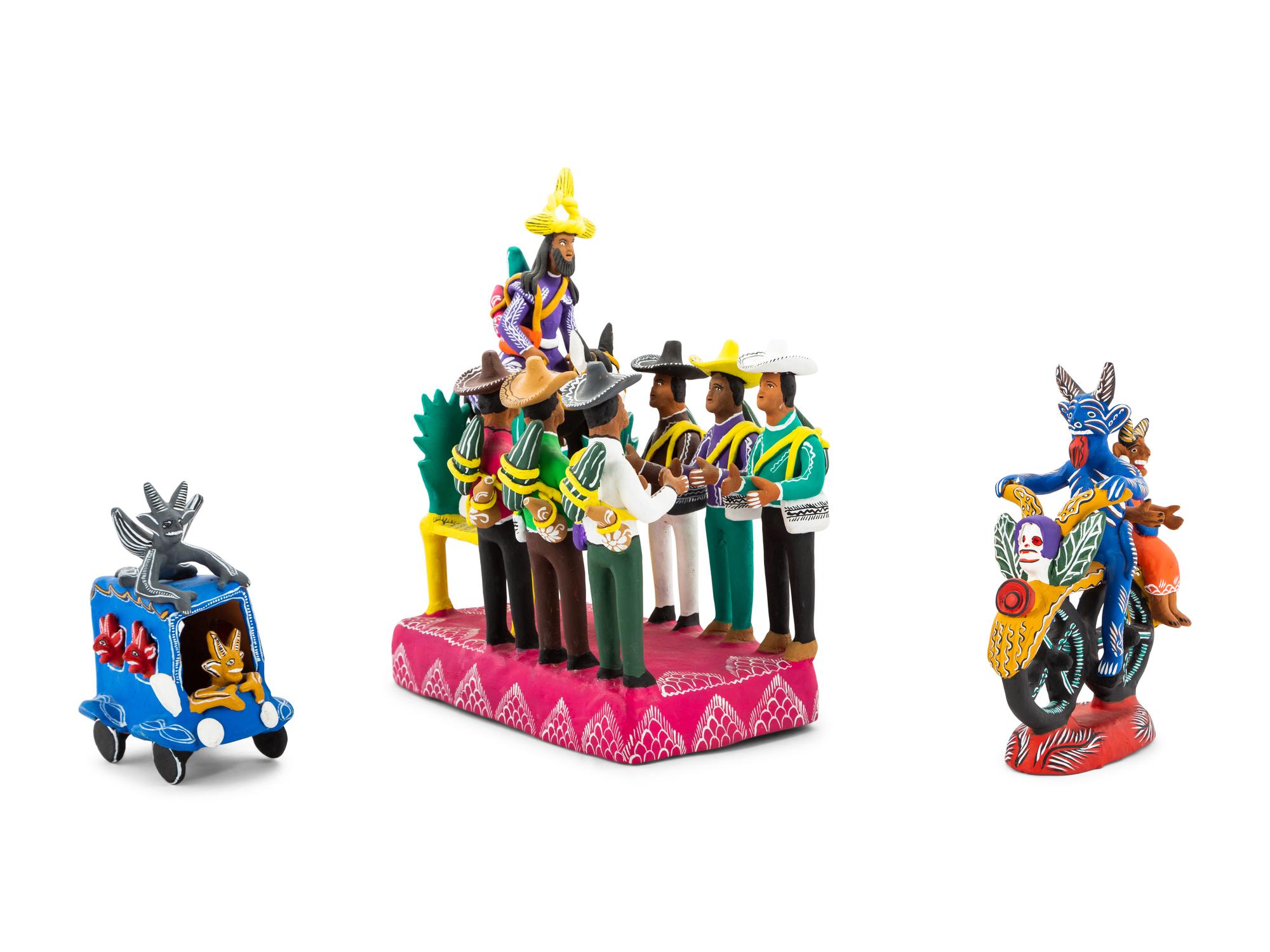 A Collection of Oaxacan Folk Art Pottery