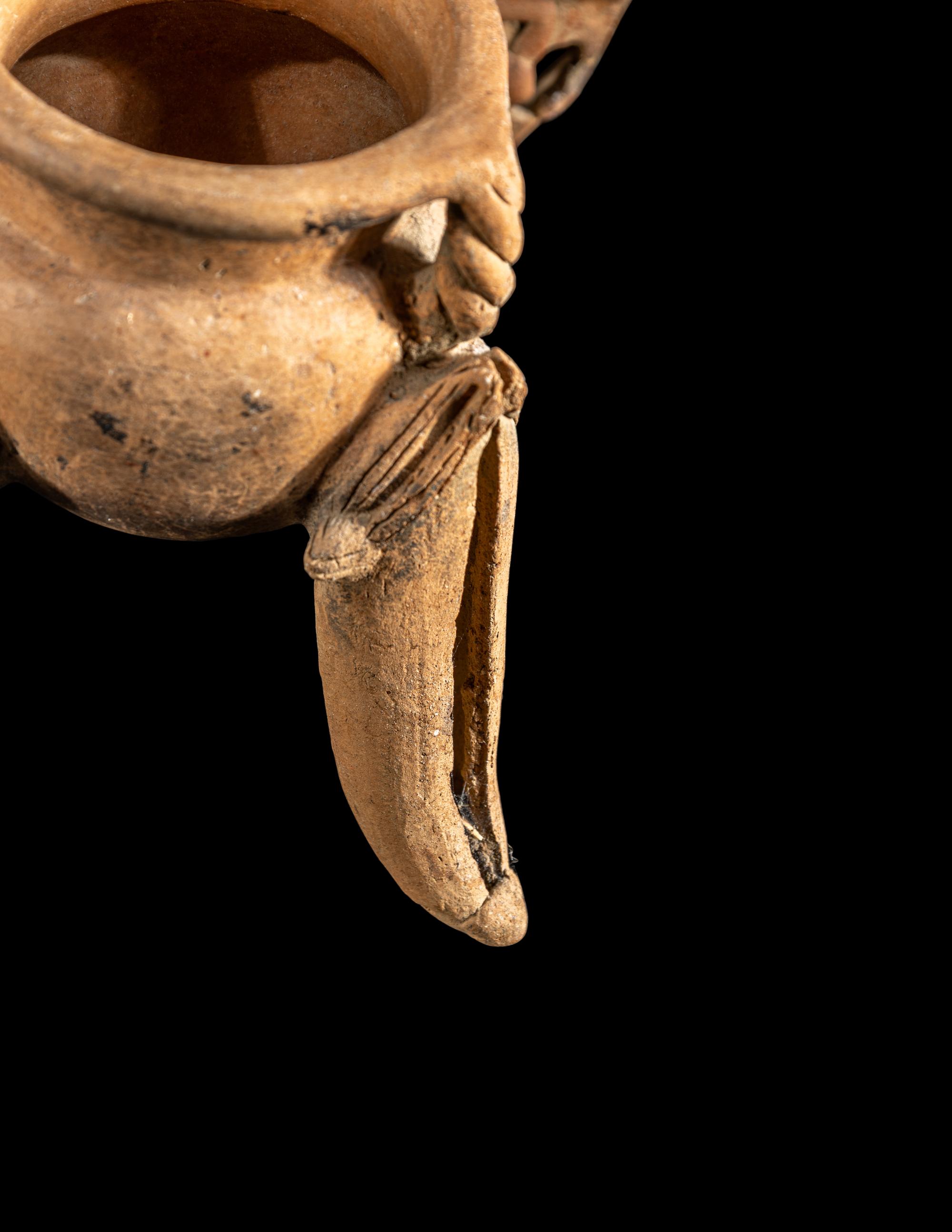 Six Huetar Tripod Vessels