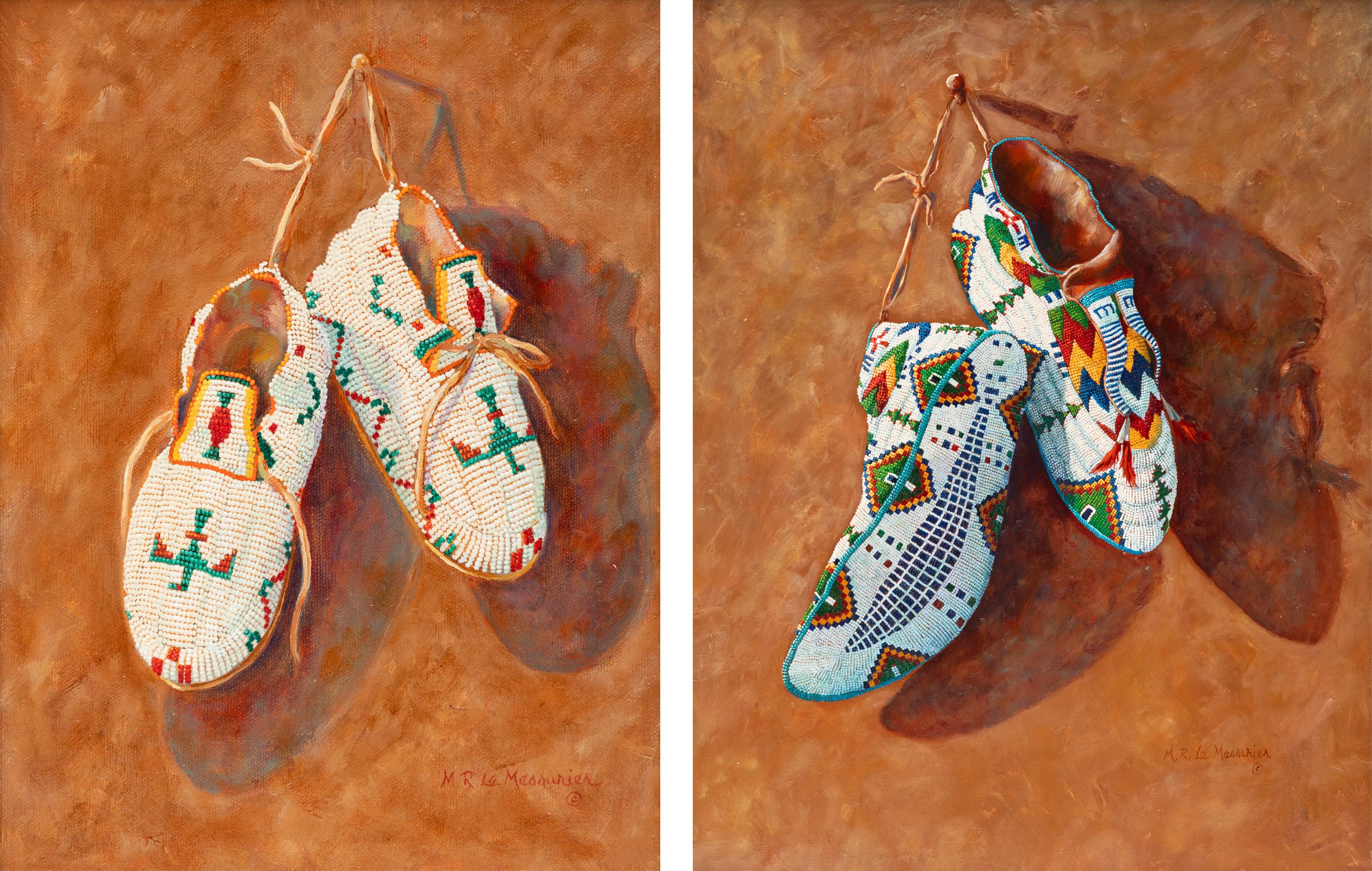 Two Works: Cheyenne Booties and Beaded Moccasins