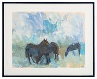 Three Black Horses