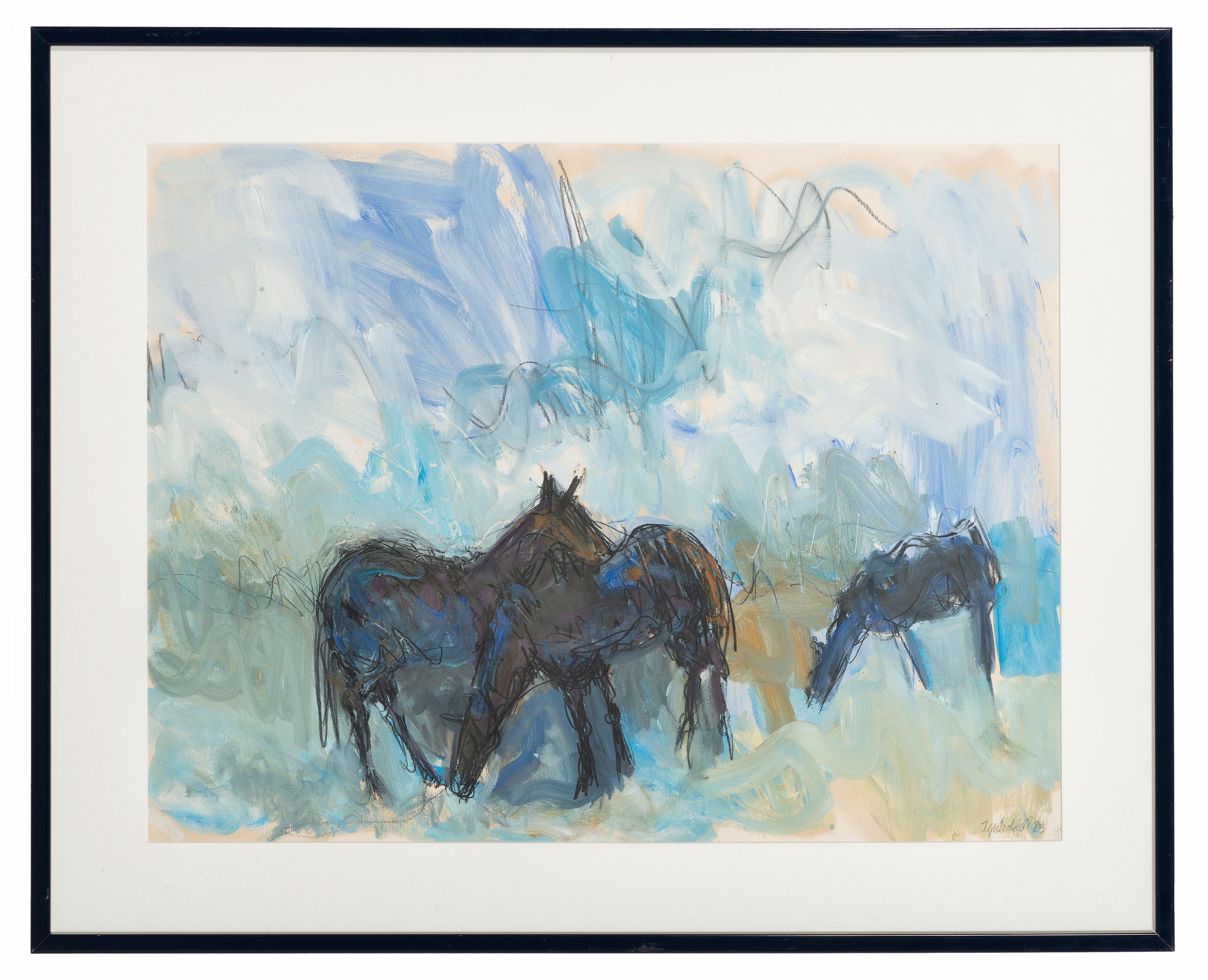 Three Black Horses