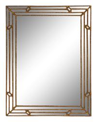 A Venetian Giltwood Parclose Mirror