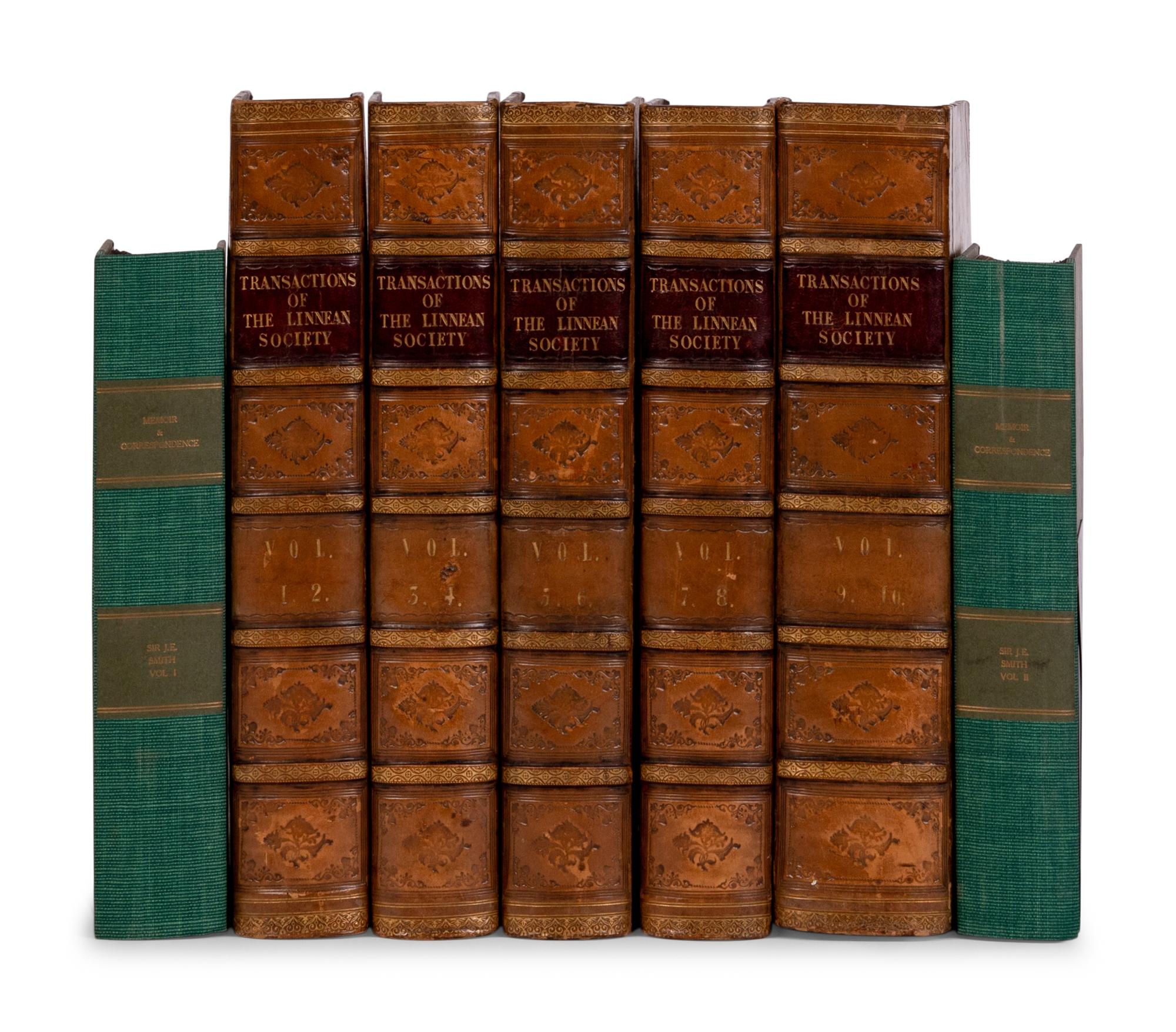 [NATURAL HISTORY]. LINNAEUS, Carl (1707-1778). A group of 14 works by and about Linnaeus, including: