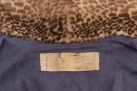 Callot Soeurs Leather and Fur Coat, Winter 1927-28