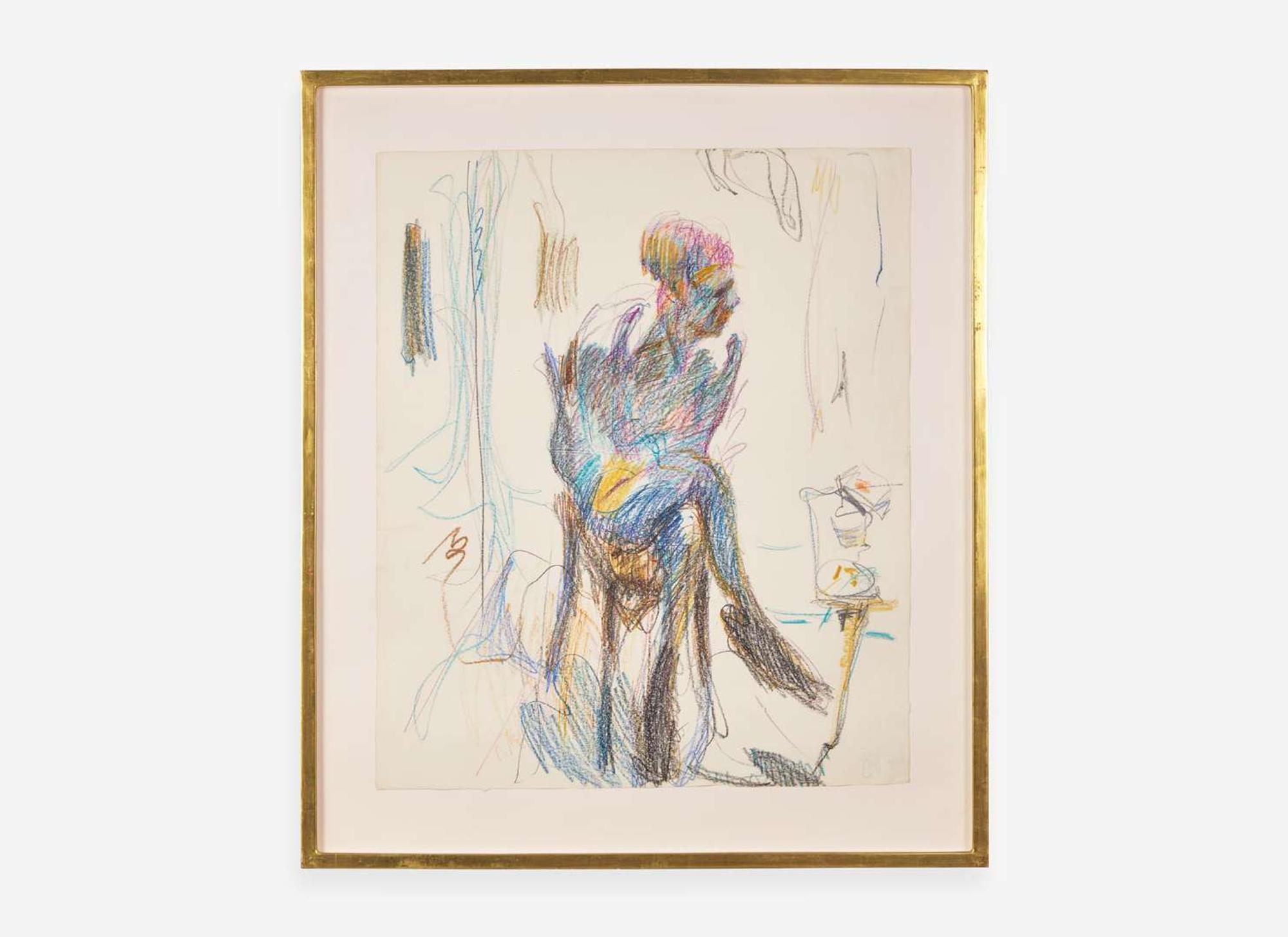 Claes Oldenburg (American, 1929-2022) - Seated Nude Study