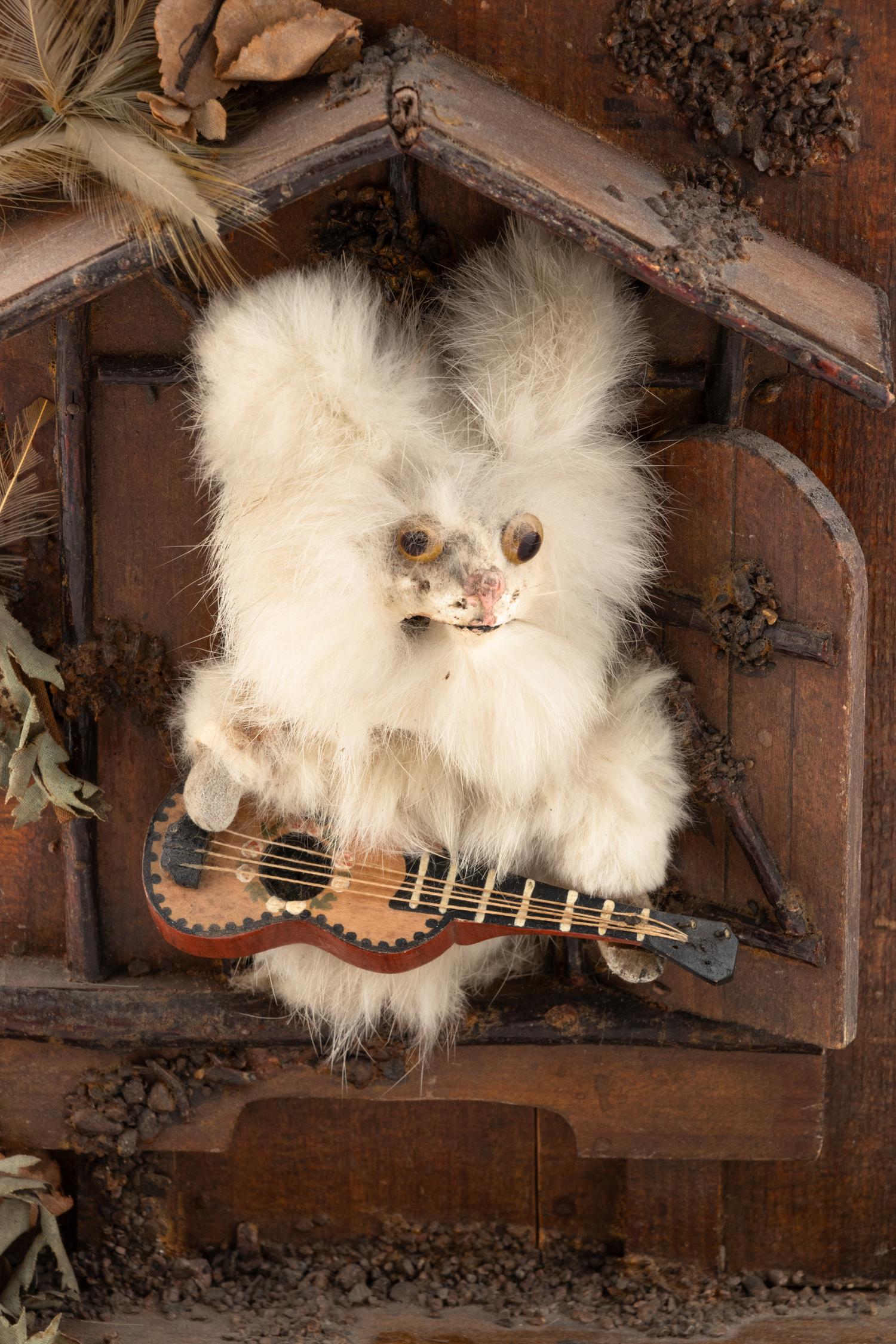 Two Manivelle Automata of Cats