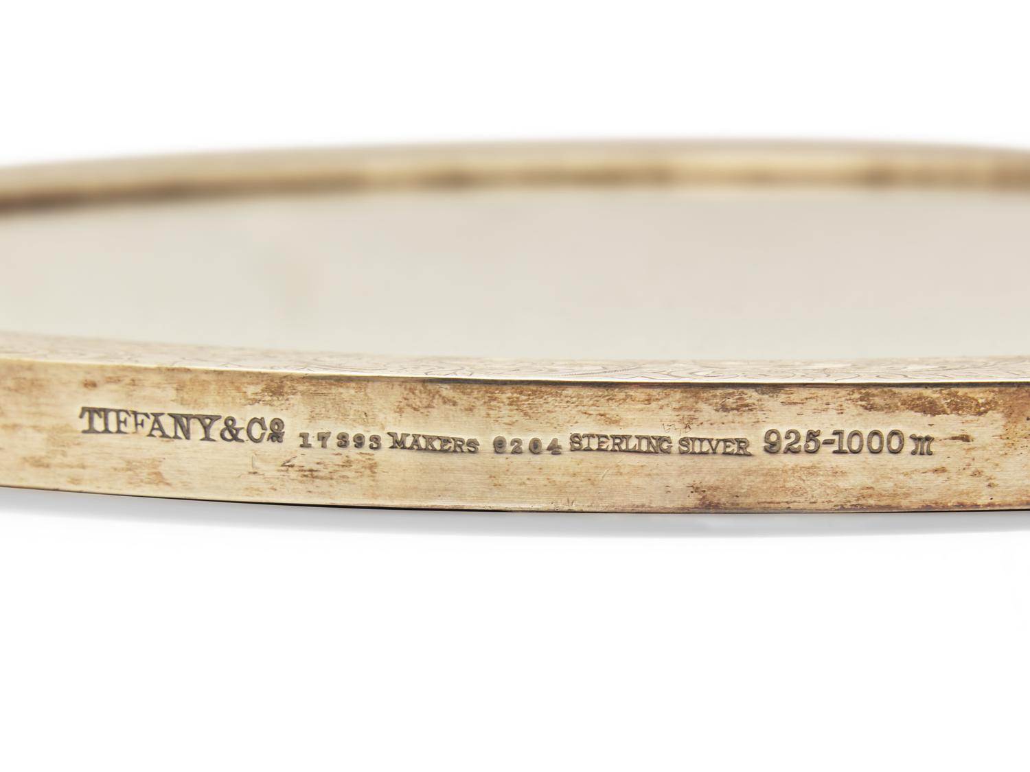 A Tiffany & Co. Sterling Silver Mirror